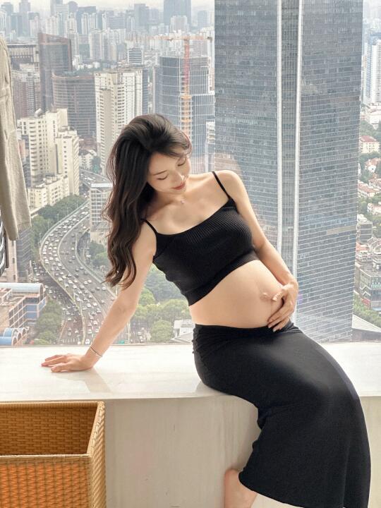37w足月啦｜孕妇照总归还是要纪念一下的🤰