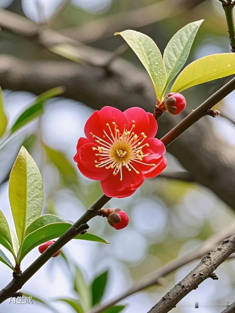 西江月 · 赋红白二梅

作者：汪莘

红白虽分两色，清香总是梅花。早春风日野人