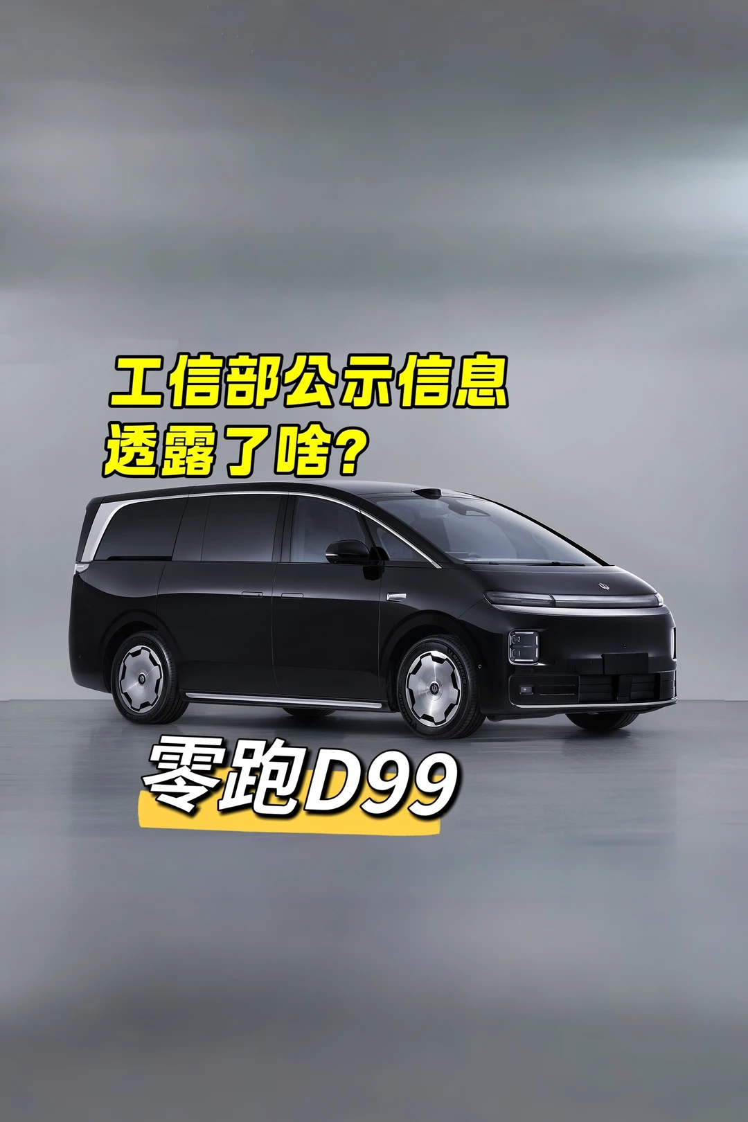零跑D99申报，410千瓦双电机，三排有浴缸！