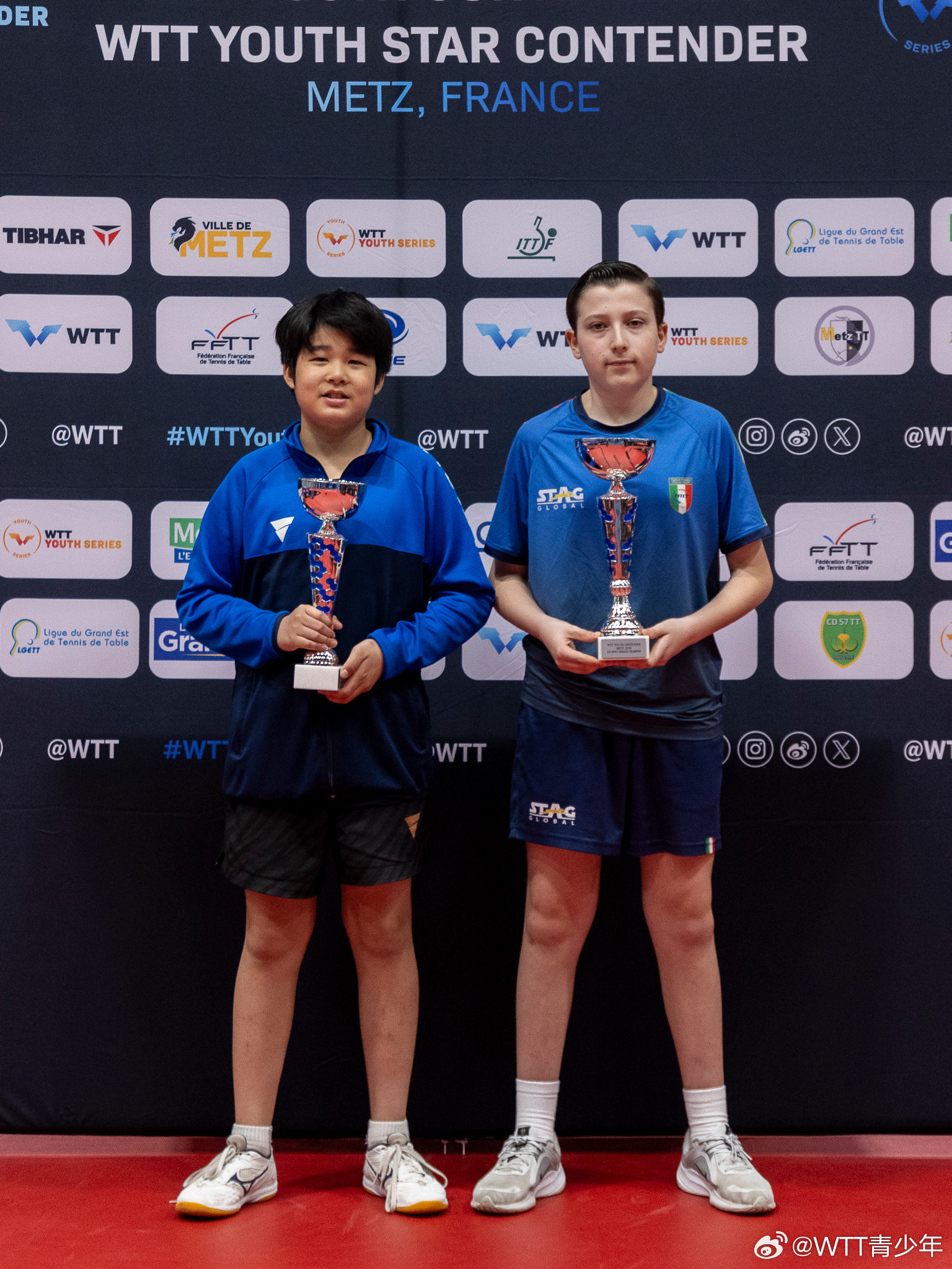 WTT青少年常规挑战赛梅斯站2026U19男单冠军🏆塞缪尔·米奇纳(POL)U