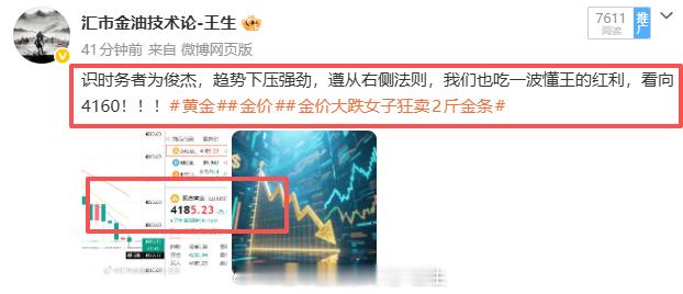 持空砍下120点，趋势下破，我们顺利吃上一波市场红利。右侧法则已经拉满，此时价格