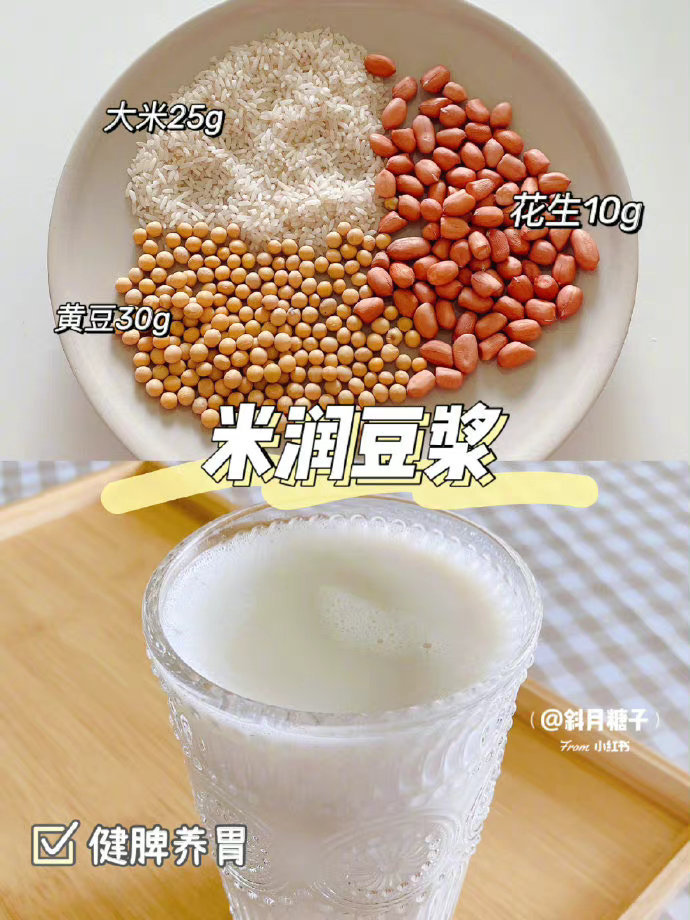 春日养生‼️7天破壁机豆浆食谱🥛 