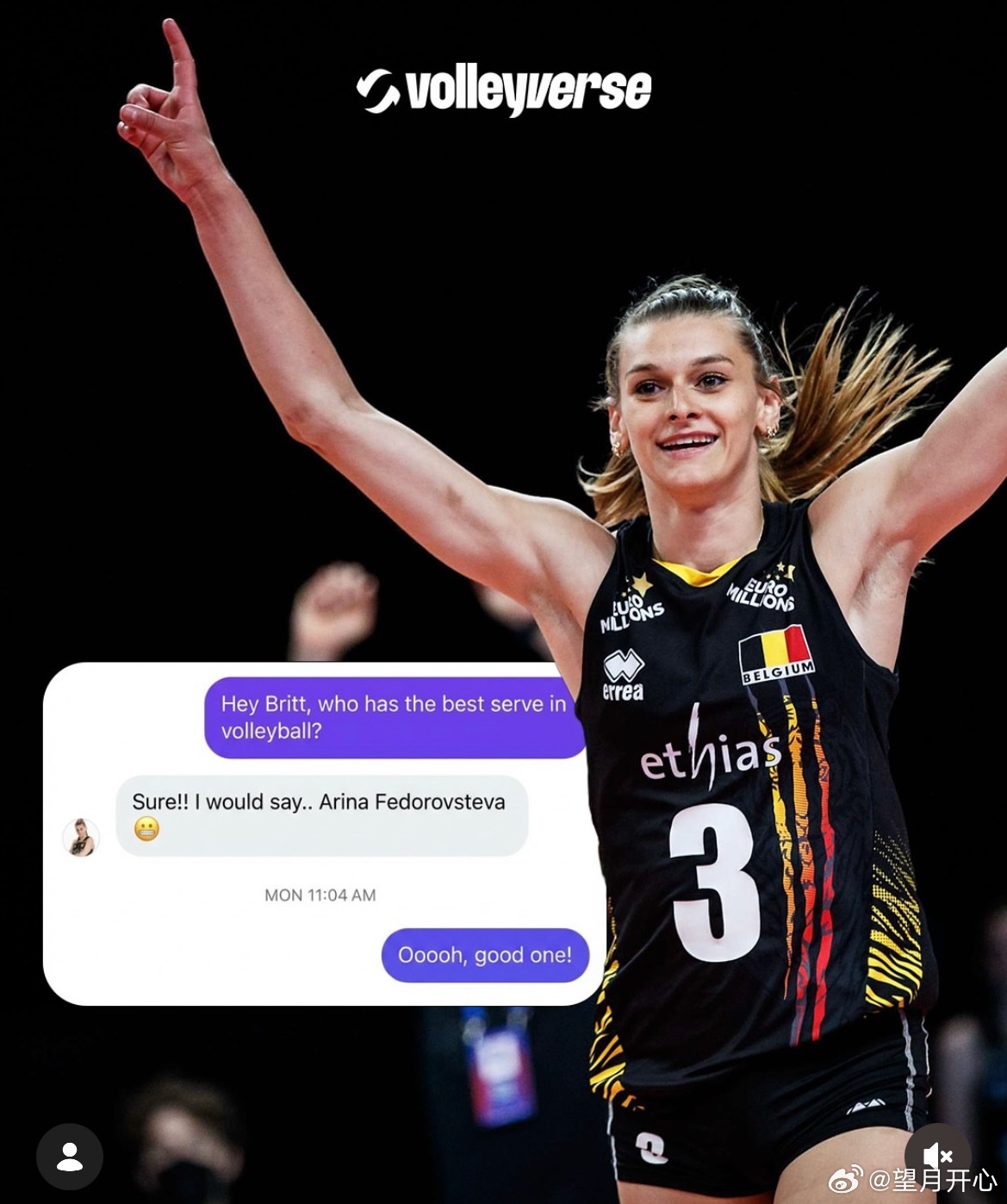 【赫伯茨心中发球最好的是小彩娃】世界女排新闻国际排坛动态 比利时小钢炮布里特.赫