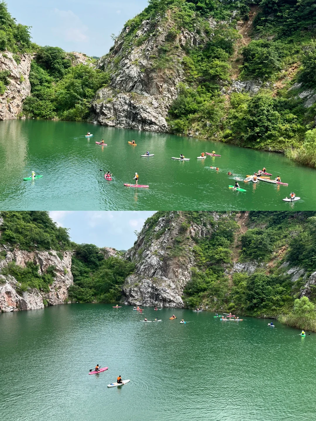 南京团建｜矿坑桨板🏄水上运动新体验💦