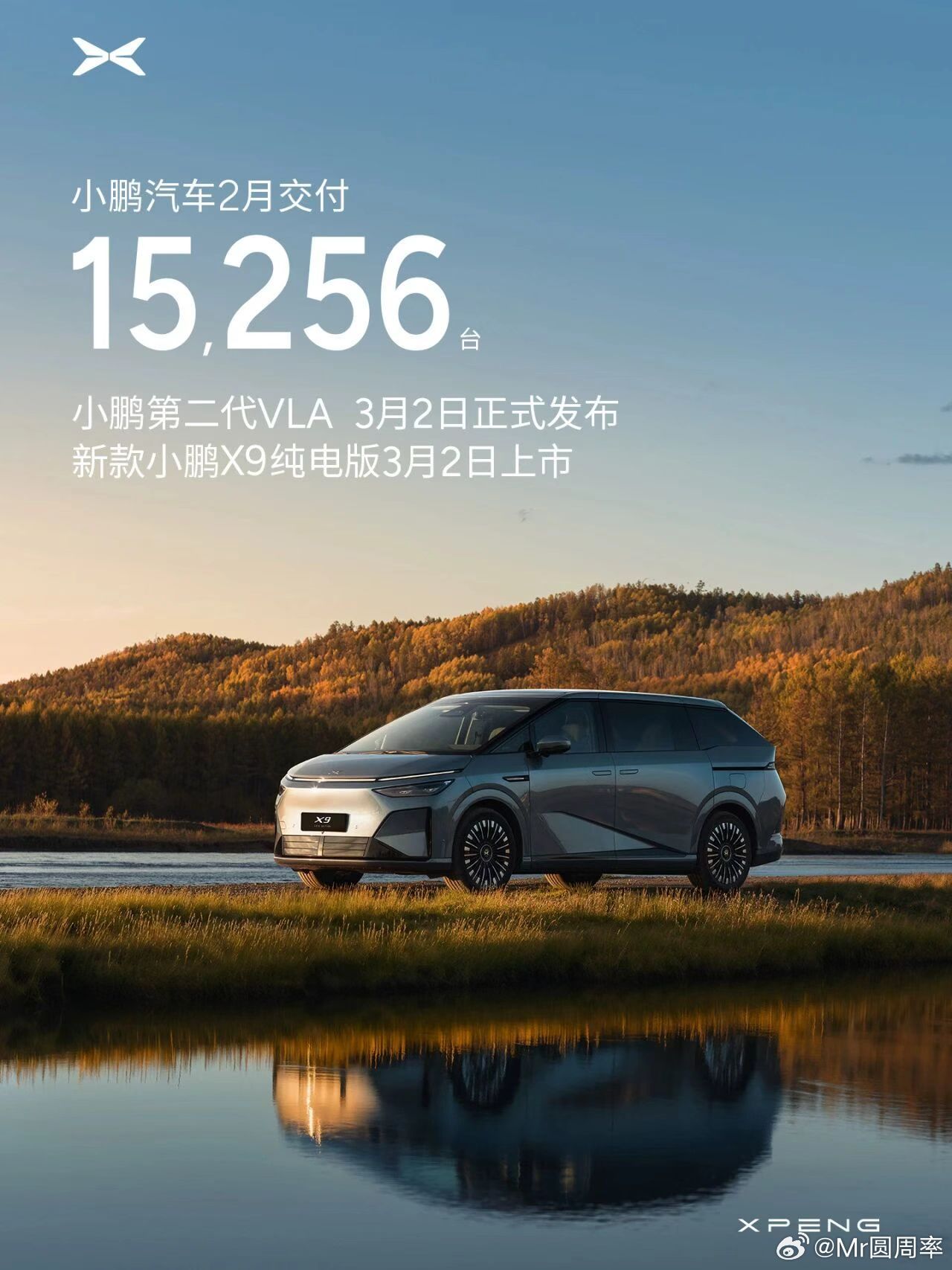 小鹏第二代vla在3月2日发布 看了一下二月的销量，整体都是不太好。不过特别值得