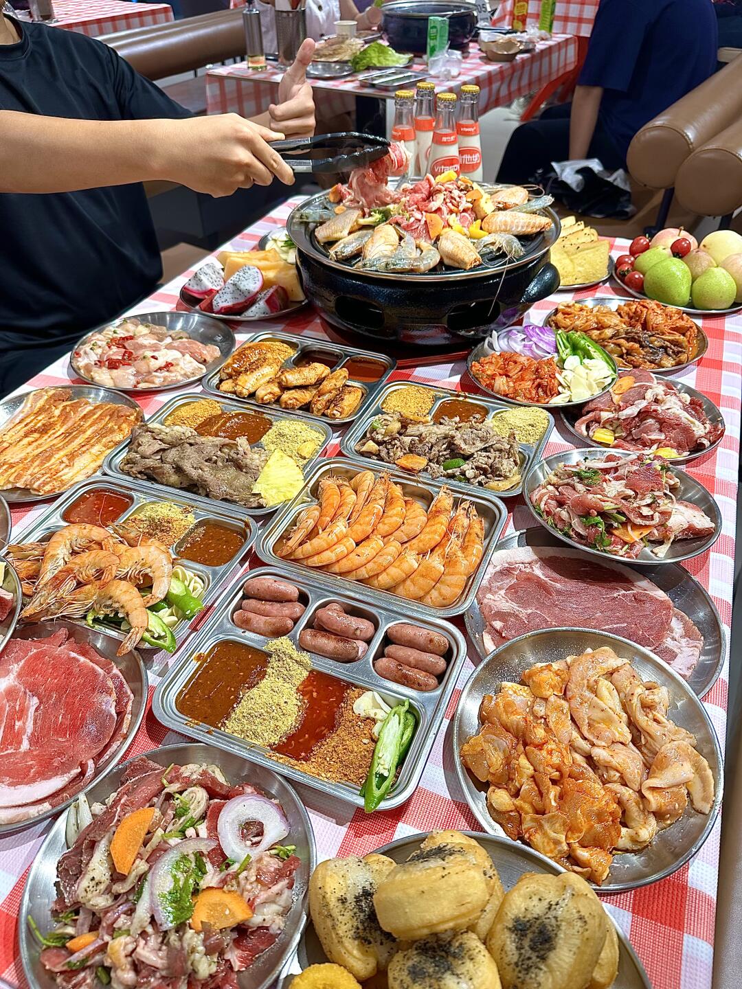 合肥餐厅真的卷……这种程度的自助烤肉59？