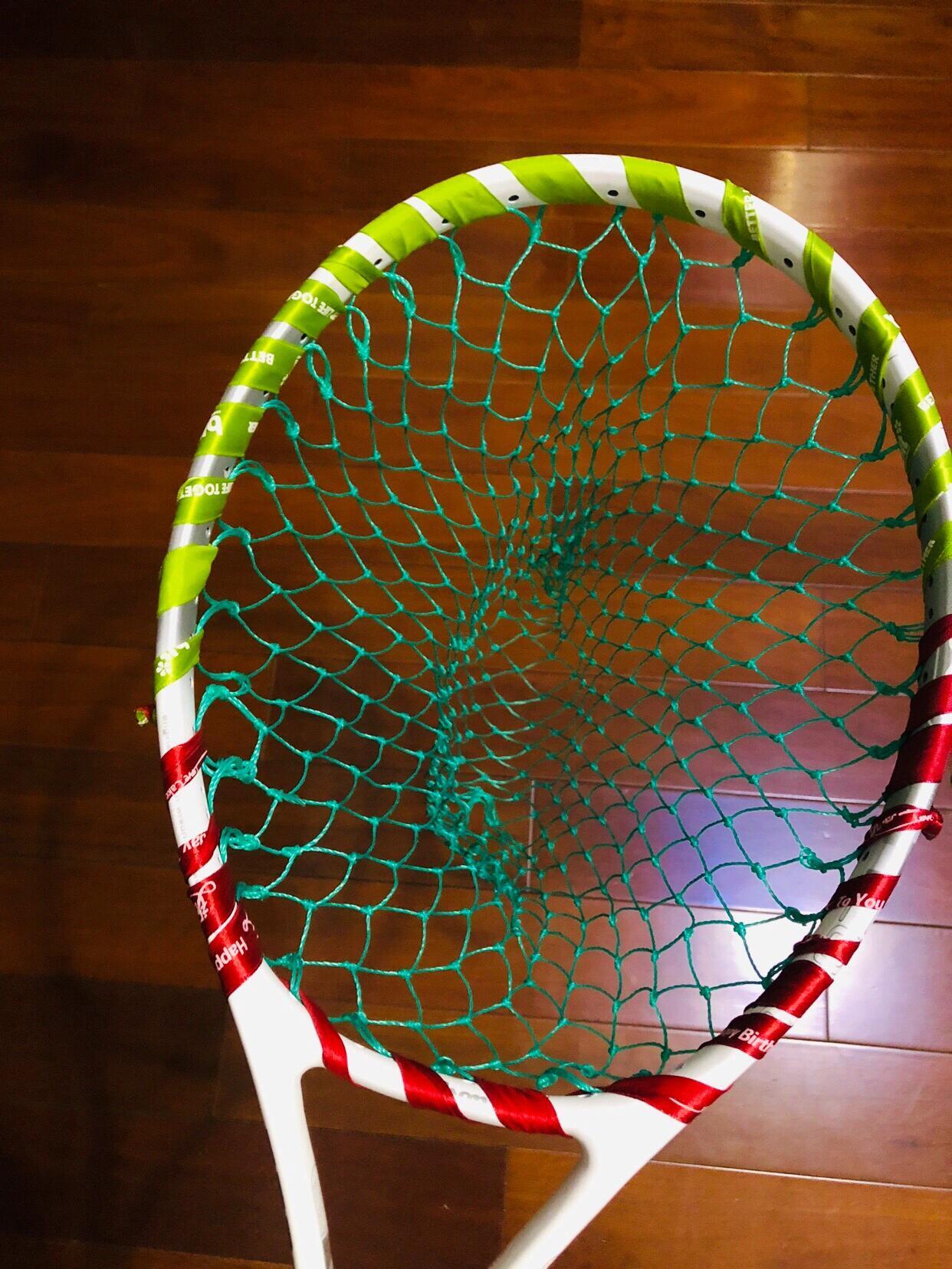 网球人有自己的专属捞网打不好网球也没关系还能约上派大星一起去抓水母~全民运动fl