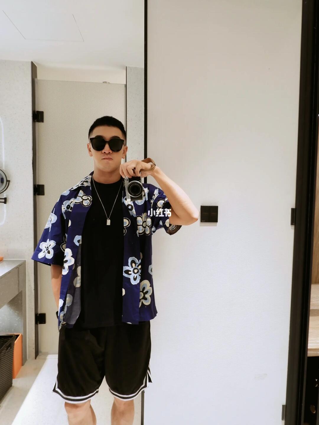 男士夏日穿搭🔵⚪️穿搭OOTD