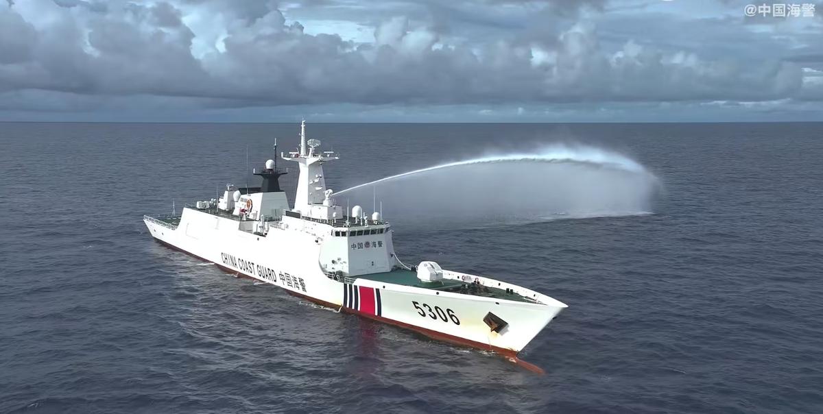 8月30日，中国海警在黄岩岛海域的执法巡航中释放出一个非常明确的信号，这一次的变