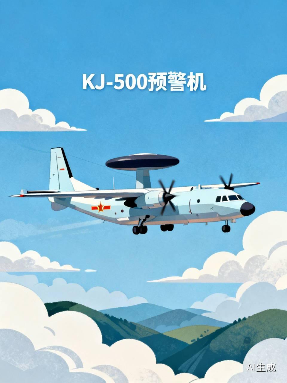 我国的KJ-500预警机能够在当前，对处于五代半的歼-20隐形战机的搜索、定位与
