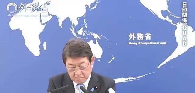 日本外相终于摊牌了，对台湾问题的最新表态，等于明着告诉中国：你家的事，我管定了。