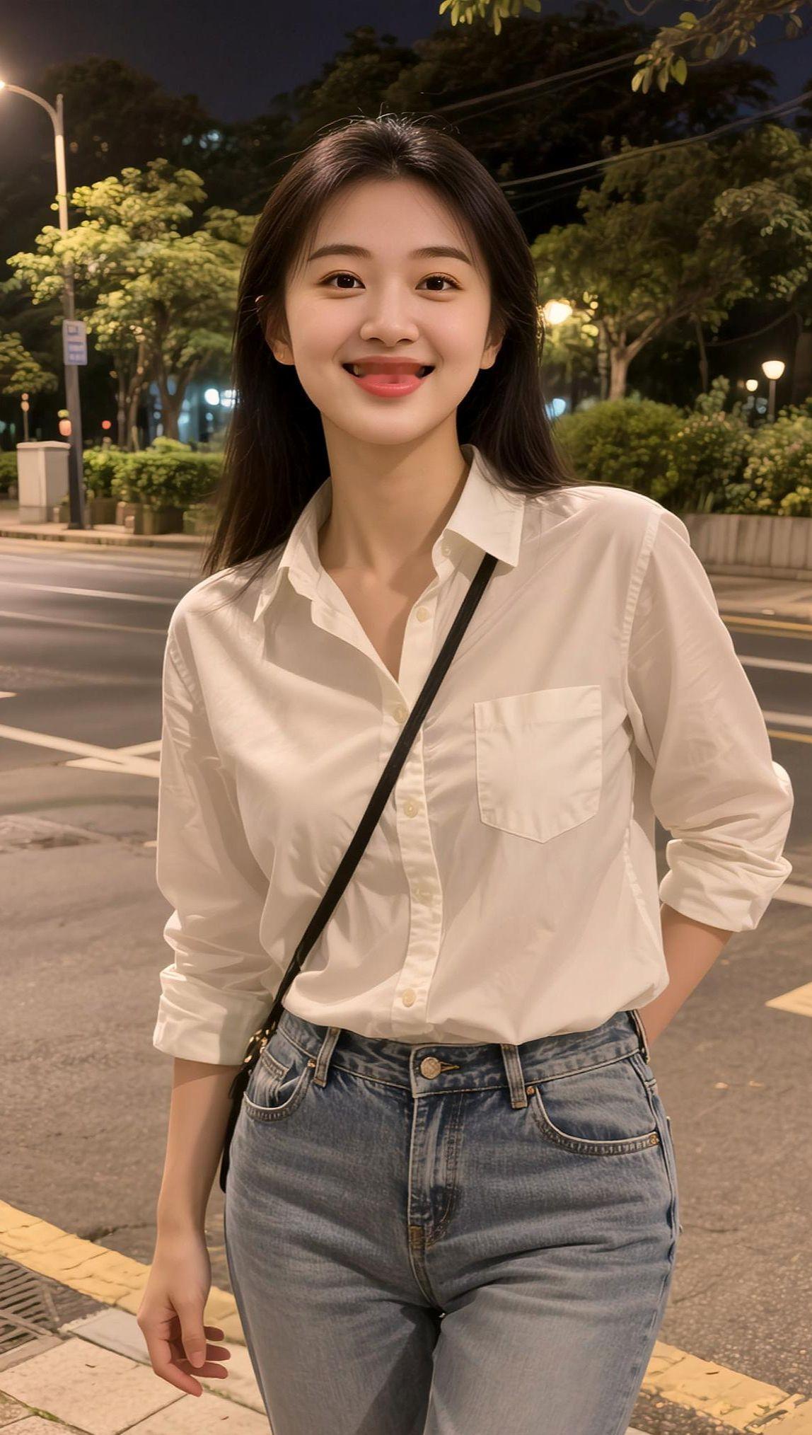 AI都市生活照 抖音ai创作 日常穿搭