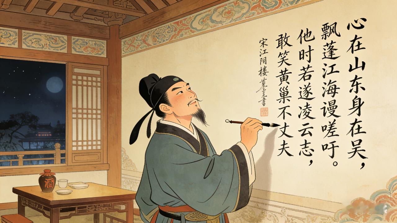 宋江这首诗闯祸了