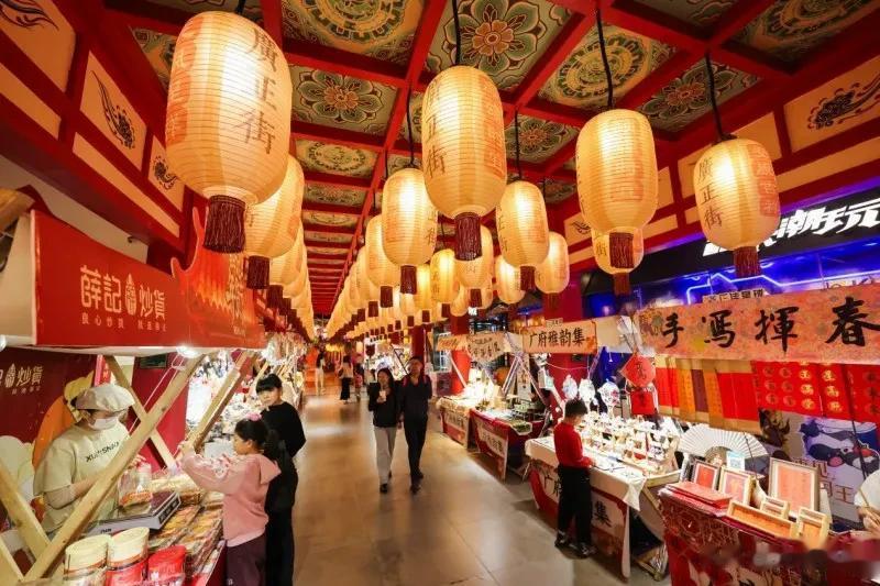 千灯映羊城 庙会闹新春——正佳大唐千灯会打造新春文化盛宴