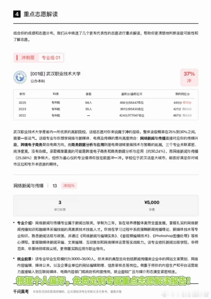 报志愿前先搞懂这些概念 我朋友都是用千 问来做准 备的。他说，千 问 的志 愿日