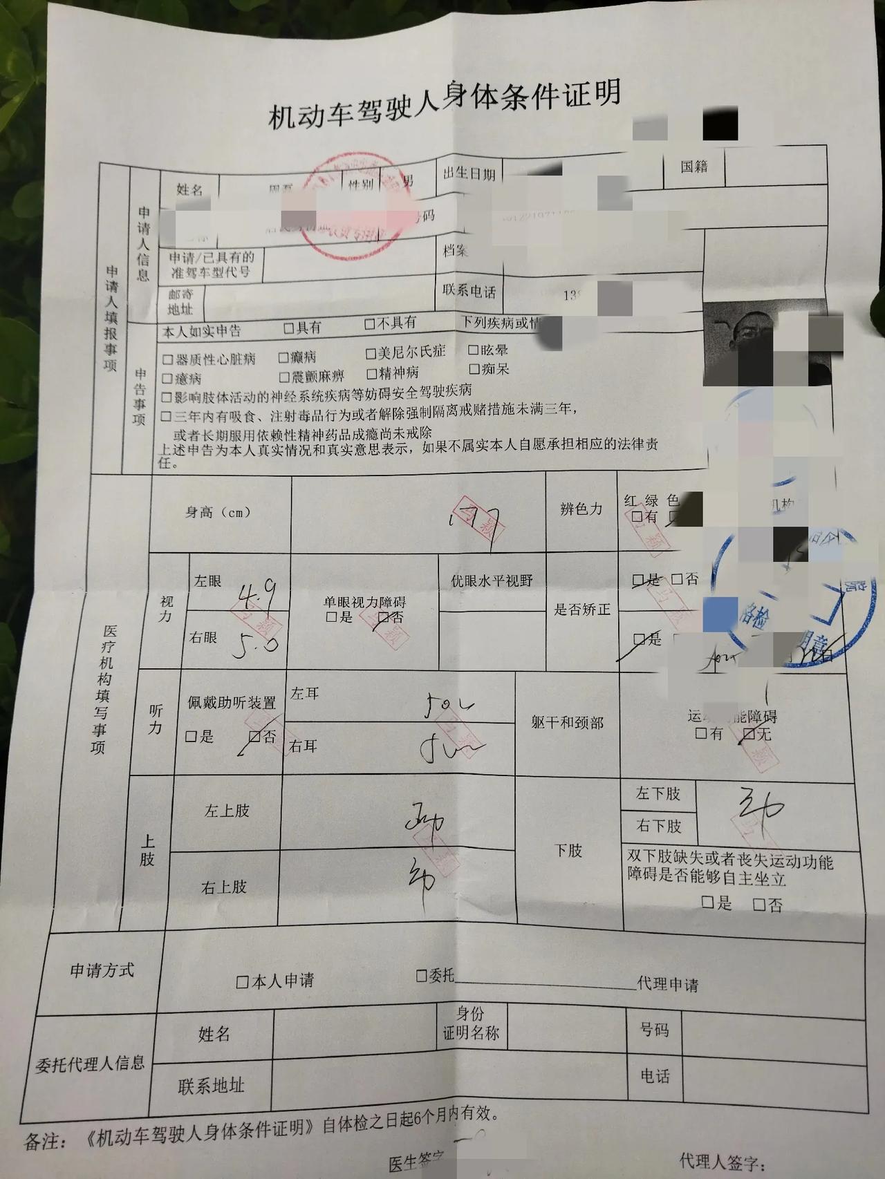 今年快55了.驾照快到期了，今天去体检准备换驾照，以前是A2照，可是视力却不达标