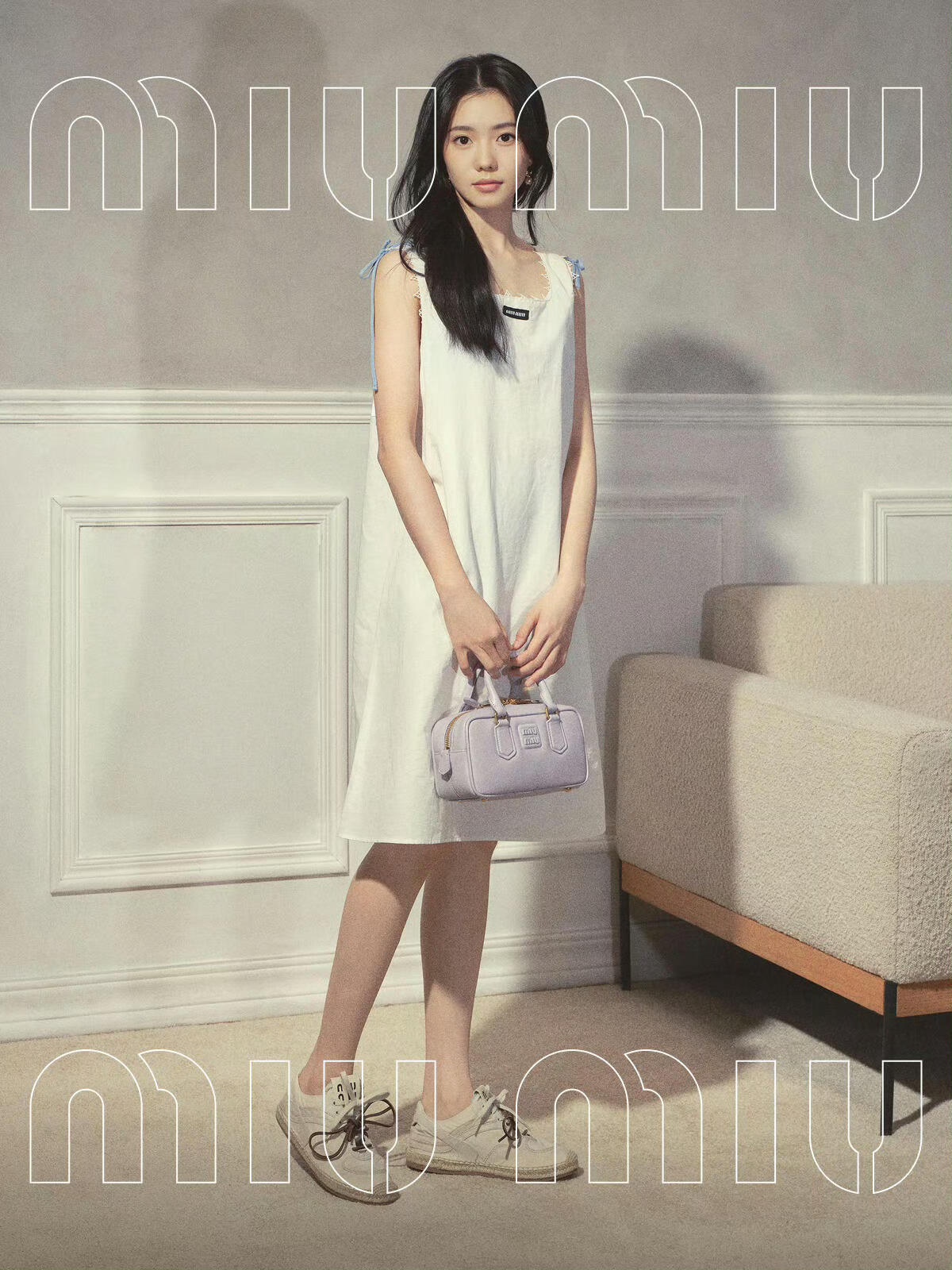 刘浩存 × Miu Miu 520胶囊系列宣传大片 📸风格大赏