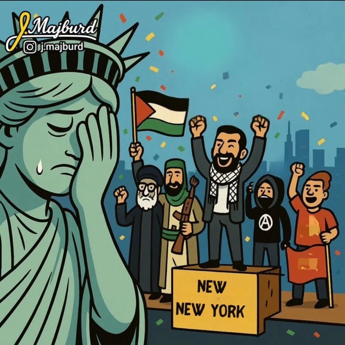 美国两党在比试谁更极端！以色列：这座美丽城市的自由之火已经熄灭[围观]美国[超话