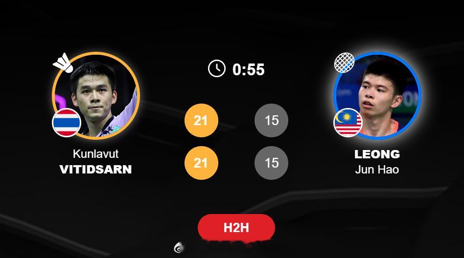 2025年东南亚运动会 男团 半决赛 泰国 1-0 马来西亚 男单 昆拉武特 2