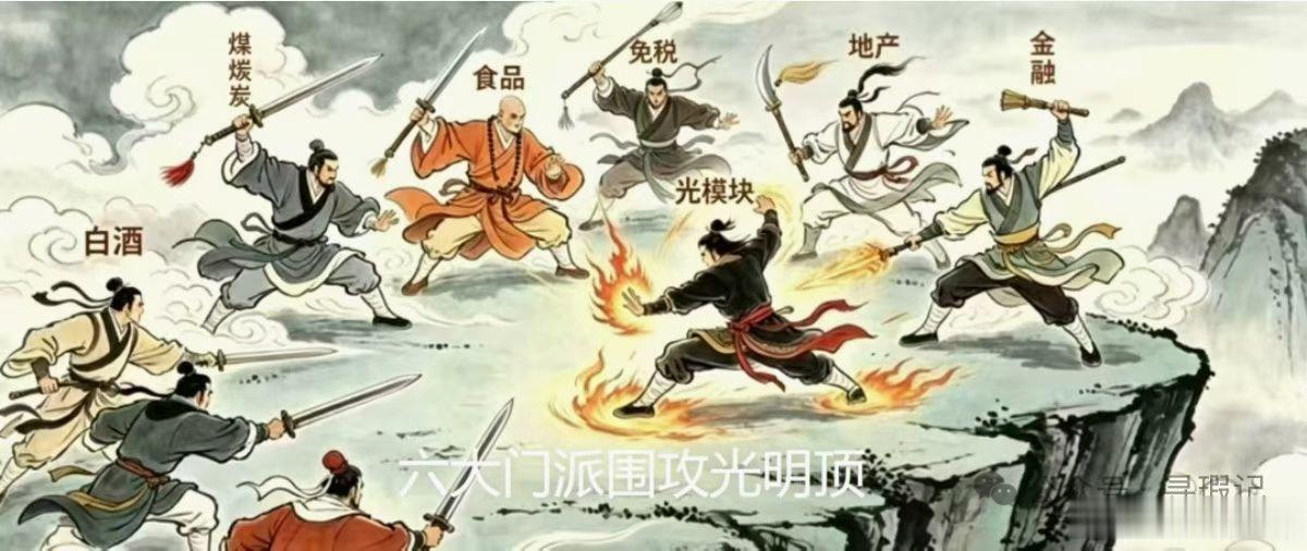 “六大门派围攻光明顶” 