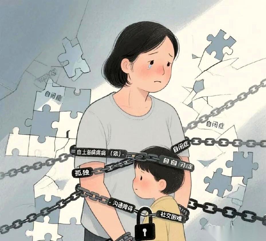那个自闭症孩子没了，爷爷带出去的，淹死的。
然后，小两口又生了个健康的，全家“幸