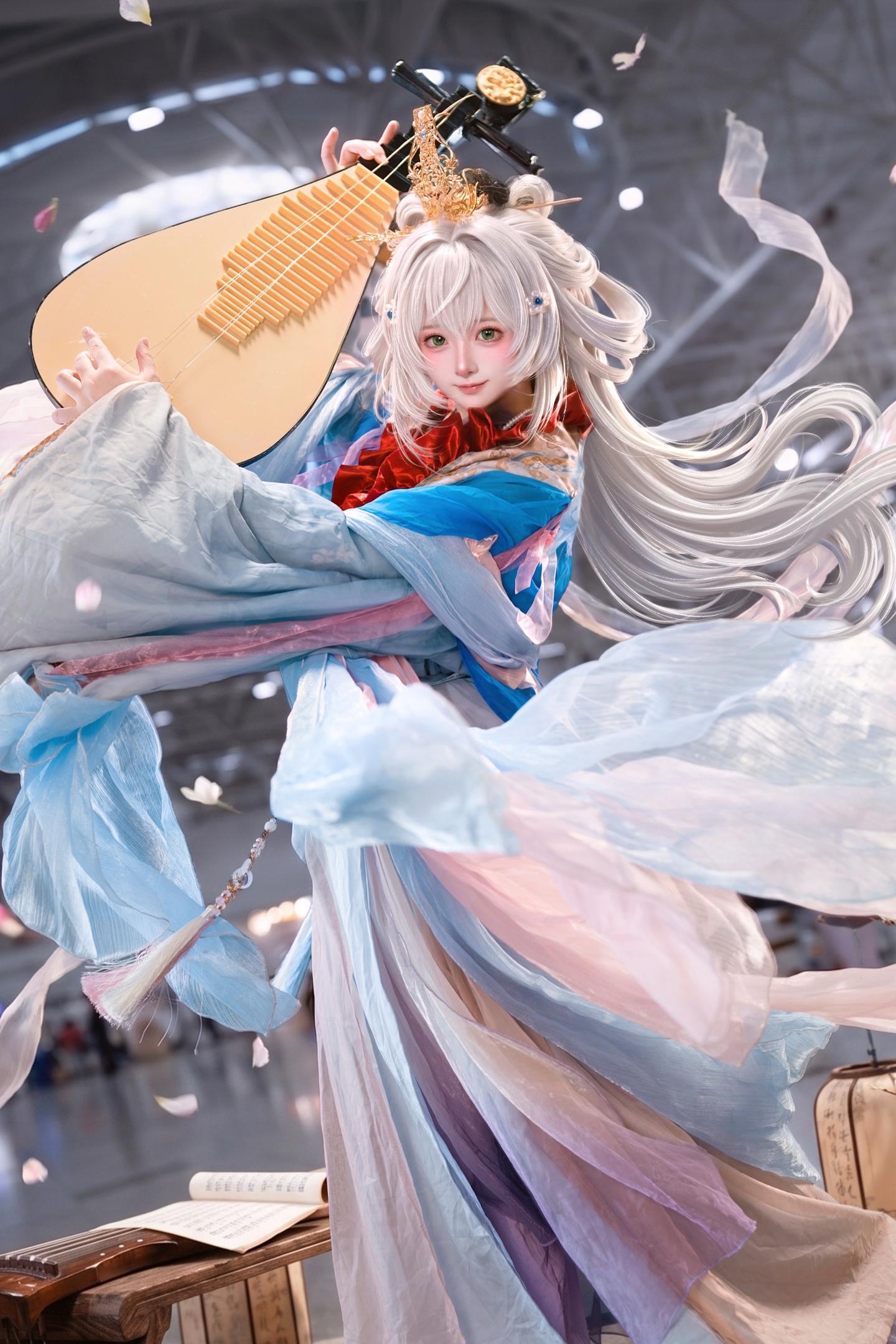 盛世乐章·洛天依。📷：  赛博头发：阿咩儿子