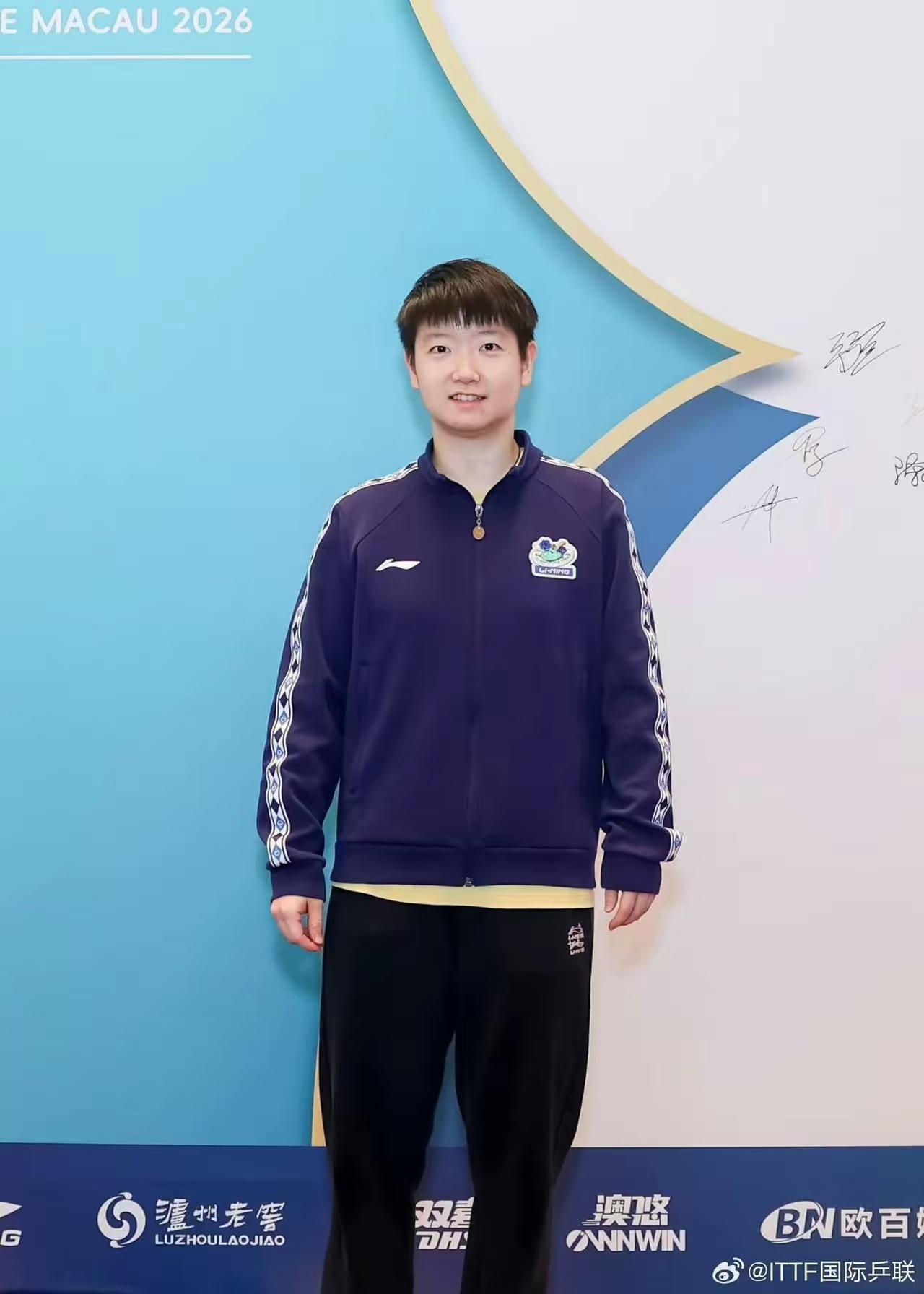 速看：莎头等国乒队员2026澳门世界杯单人照来了，您觉得哪一个或几个最好看？
