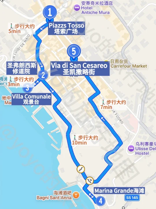 🇮🇹 索伦托1日逃离计划｜跳进柠檬味的果冻