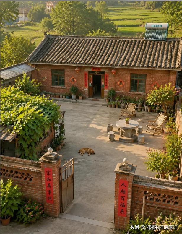 小时候的农村老家VS现在的农村老家

小时候的农村老家，日子不算宽裕，住的都是老