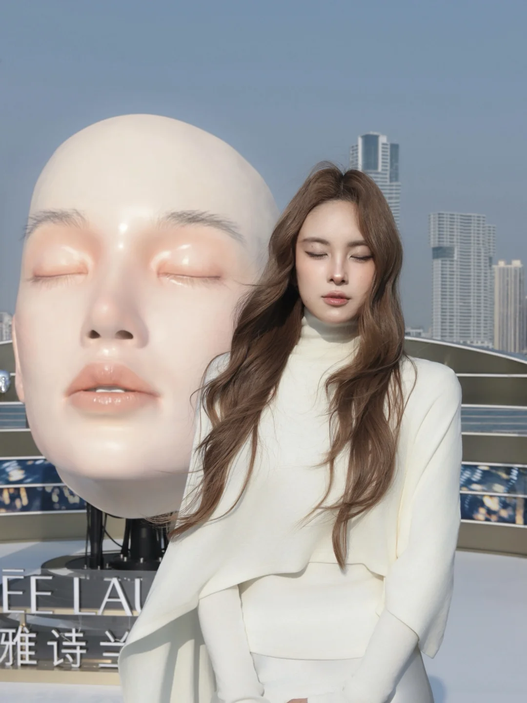 📍深圳太子湾惊现建模巨脸！抗老思路学到了