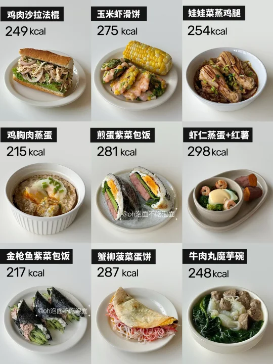 🥣低卡减脂餐/晚餐合集4