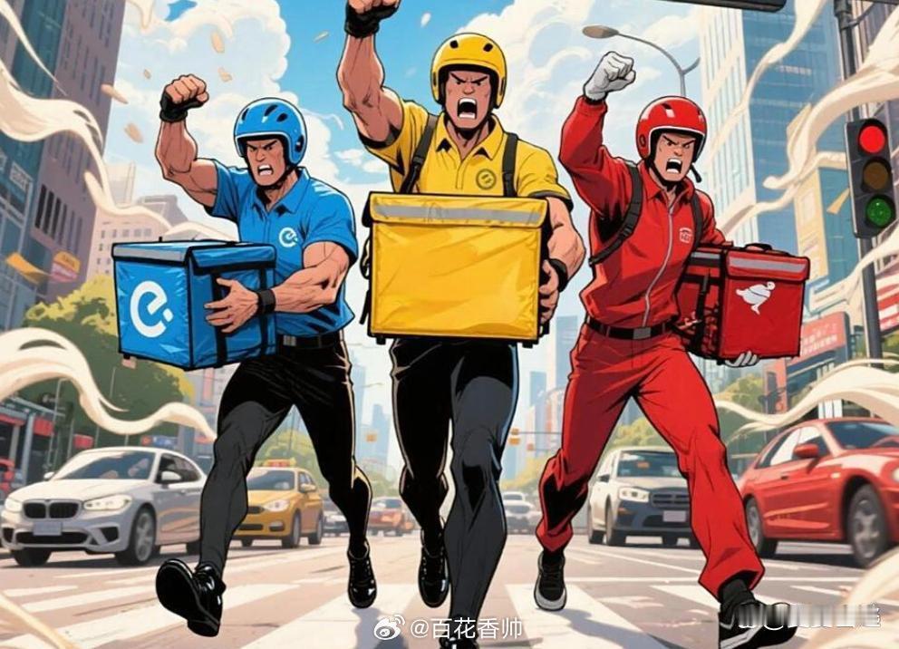 外卖大战6个月烧掉近800亿京东烧钱入局外卖，饿了么趁机并入淘宝改名闪购烧钱优惠