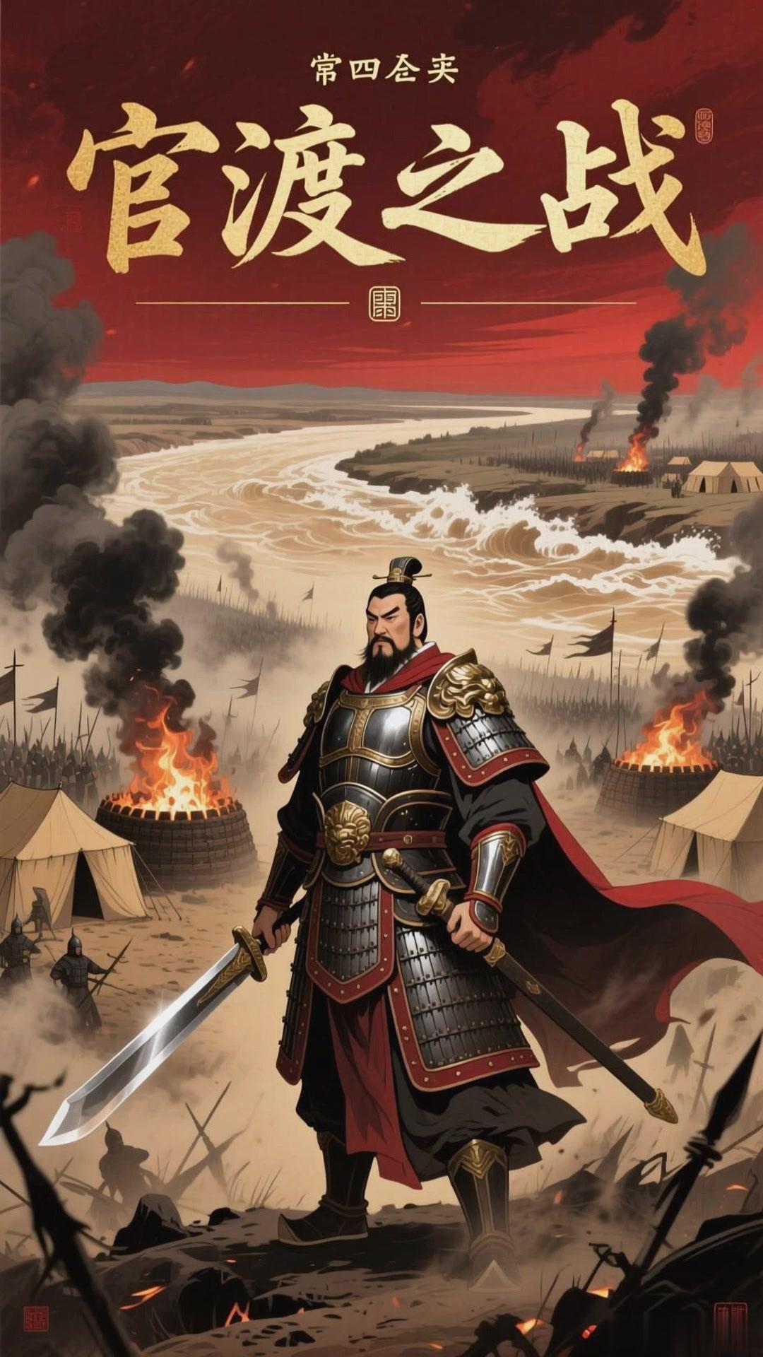 官渡之战是东汉乱世真正意义上的转折点，以两万兵力击溃十万大军，书写了中国古代军事