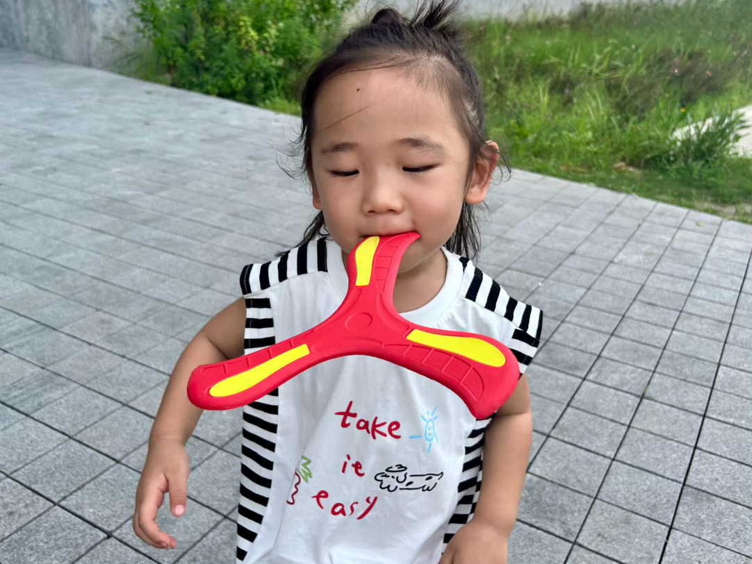爱接飞盘的不一定都是狗子🐶还有我的俩儿子一会儿吃完饭要去沃尔玛买点零食有没有和