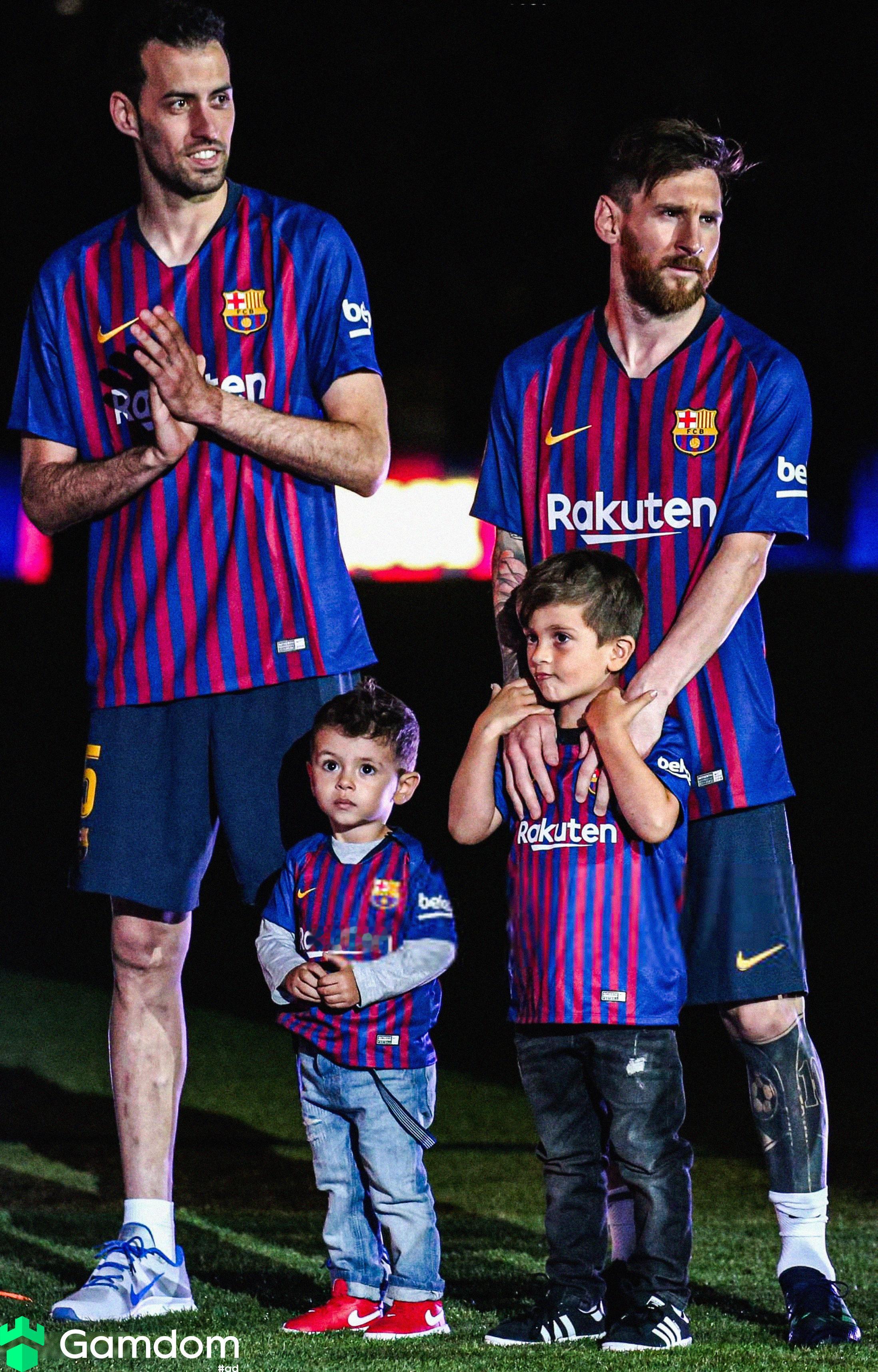 梅西[超话]  【无不散筵席，但有一直在的情谊🫶】📲梅西留言布斯克茨告别in