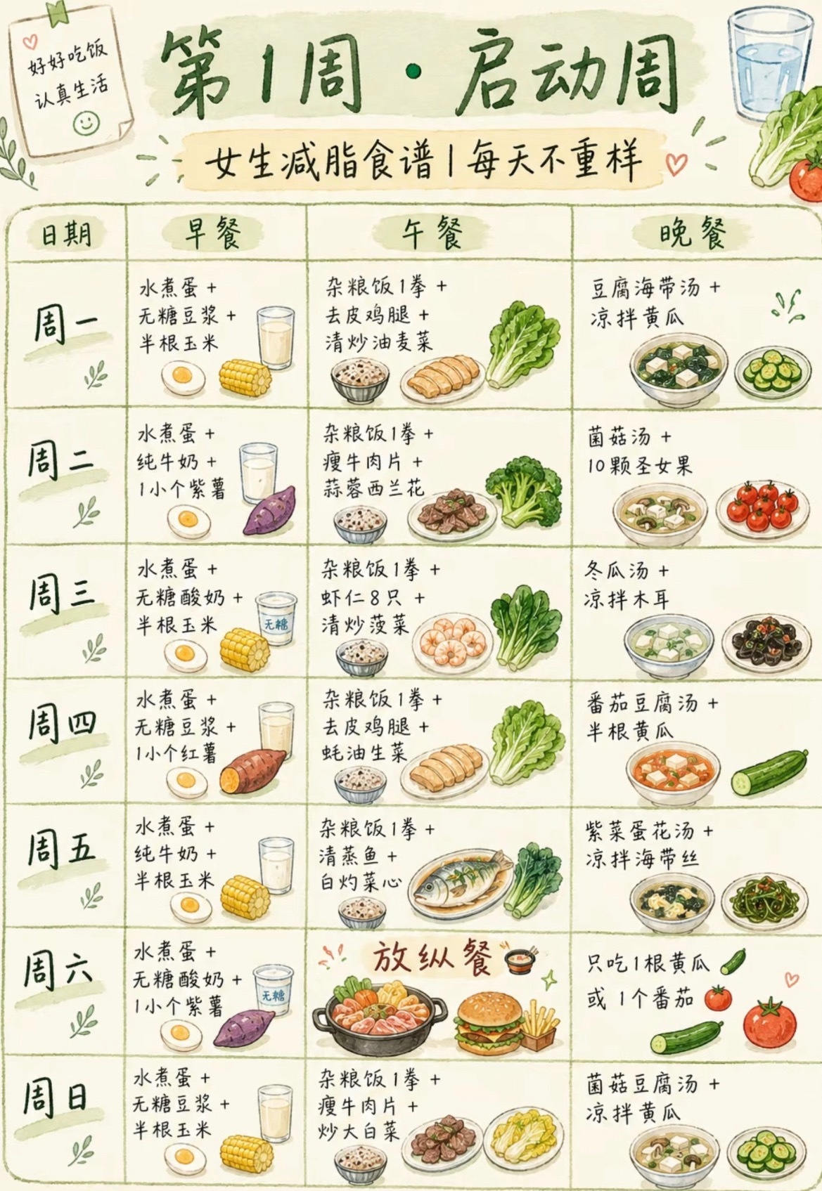 终于明白减重减肥减脂区别想瘦十斤，管不住嘴，迈不开腿。还有啥办法啊讨厌西蓝花🥦