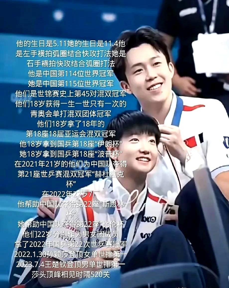 我终于见识到你们的正缘有多强了！

楚钦生日511，莎莎生日114，你们敢信吗？