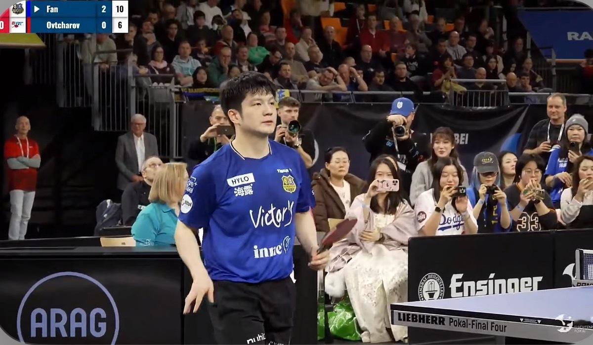 2025-2026德国杯男团决赛萨尔布吕肯1-0福尔达樊振东3-0奥恰洛夫（11