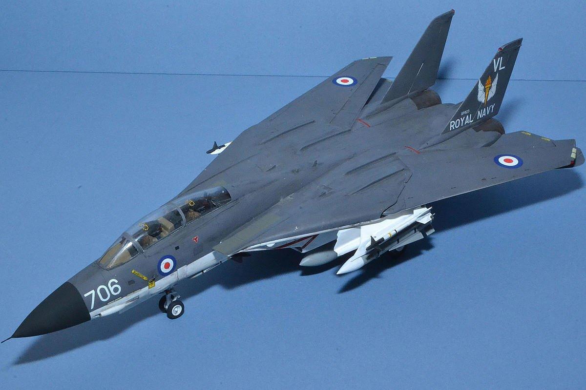 先不考虑英国当时有多穷——被取消的 CVA-01 级航母是否能够搭载 F-14…
