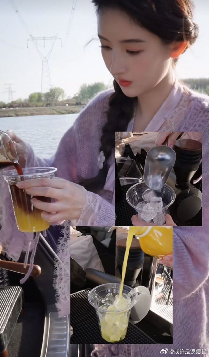 王玉雯咖啡主理人王玉雯做的咖啡本来只是随手刷到片段，结果被王玉雯做咖啡的样子吸引