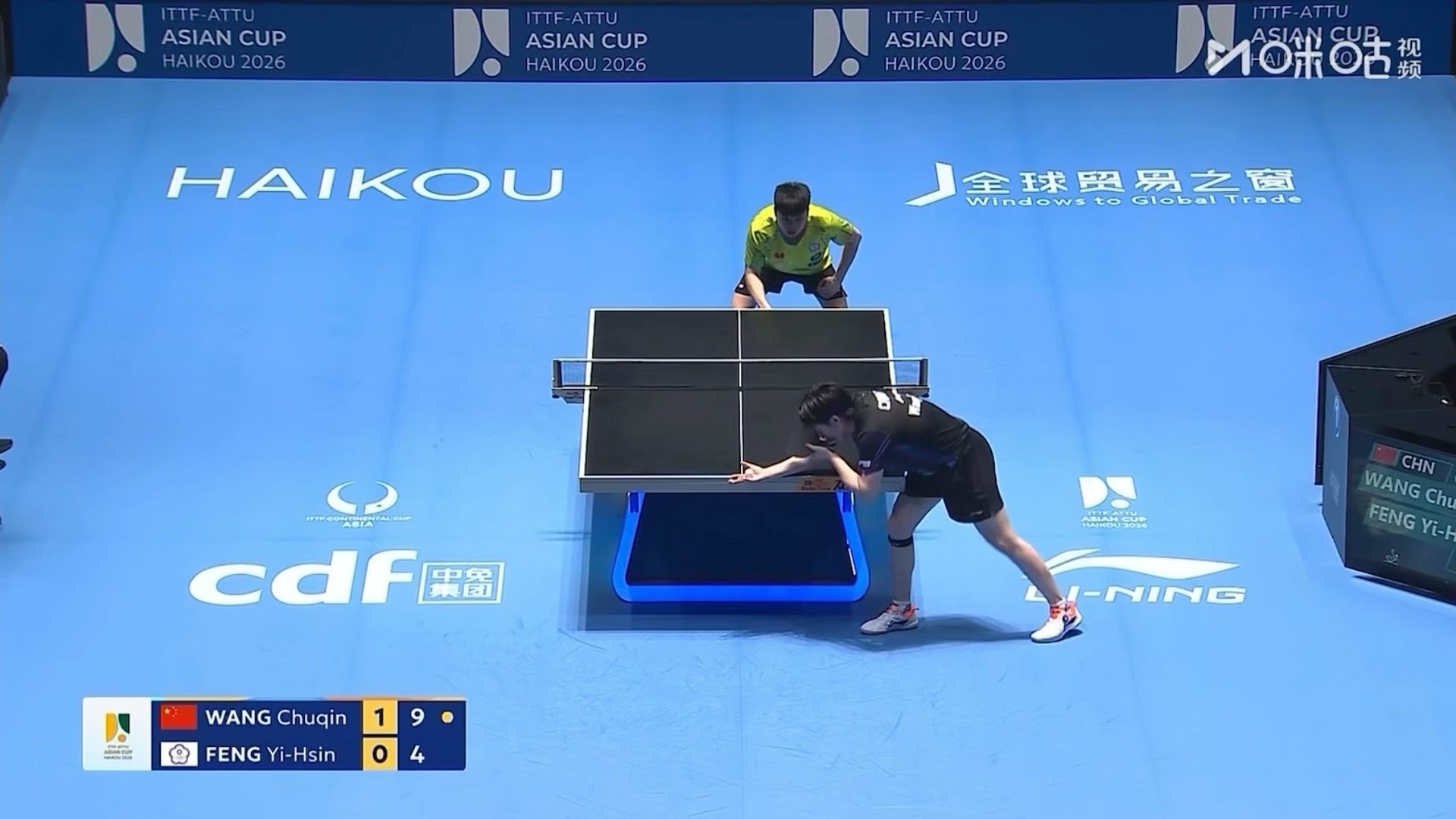 王楚钦vs冯翊新没招“王楚钦的发球他解决不了” 