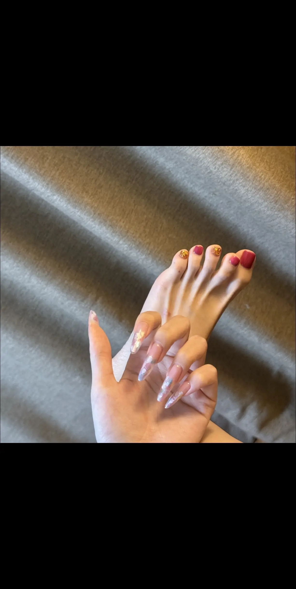 每月美甲套装。