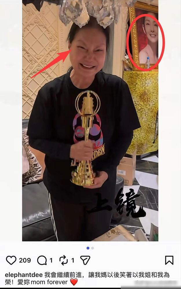 S妈时隔许久，终于再次露面

只不过这一次同以往不一样

不是她想发小作文了，而