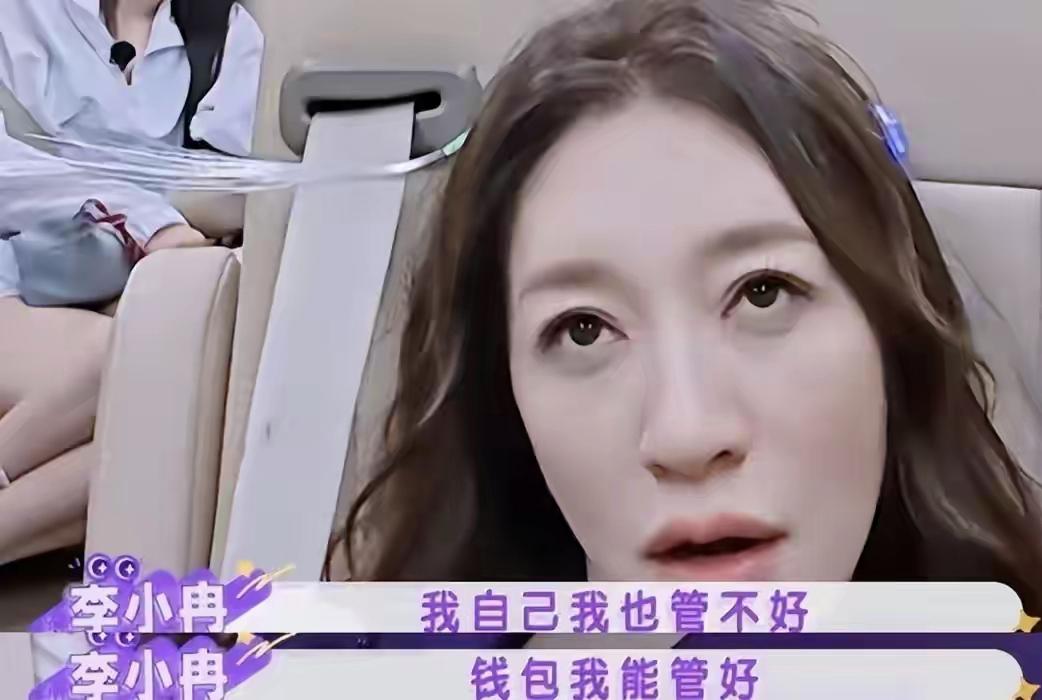 李小冉也不是那种不把钱当回事的女明星，拍戏那么多年，按理说财富自由了，可是在节目