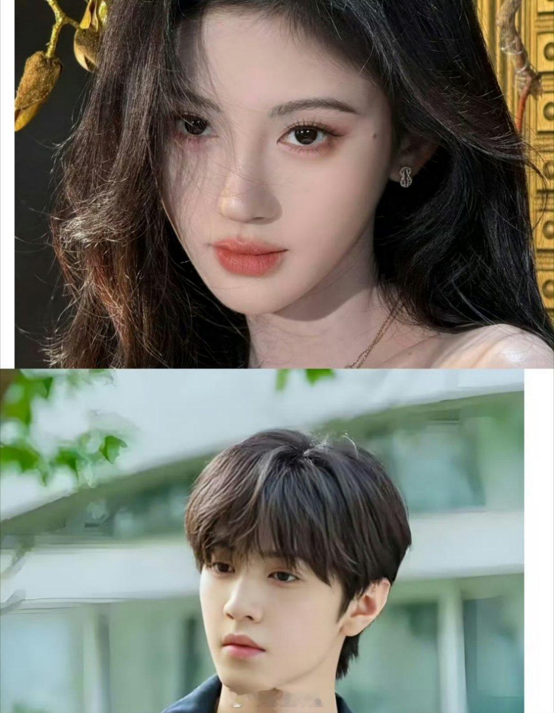 网友热议感觉鞠婧祎跟陈哲远的长相非常的相似，但是单纯从照片来看，好像相似度也不是
