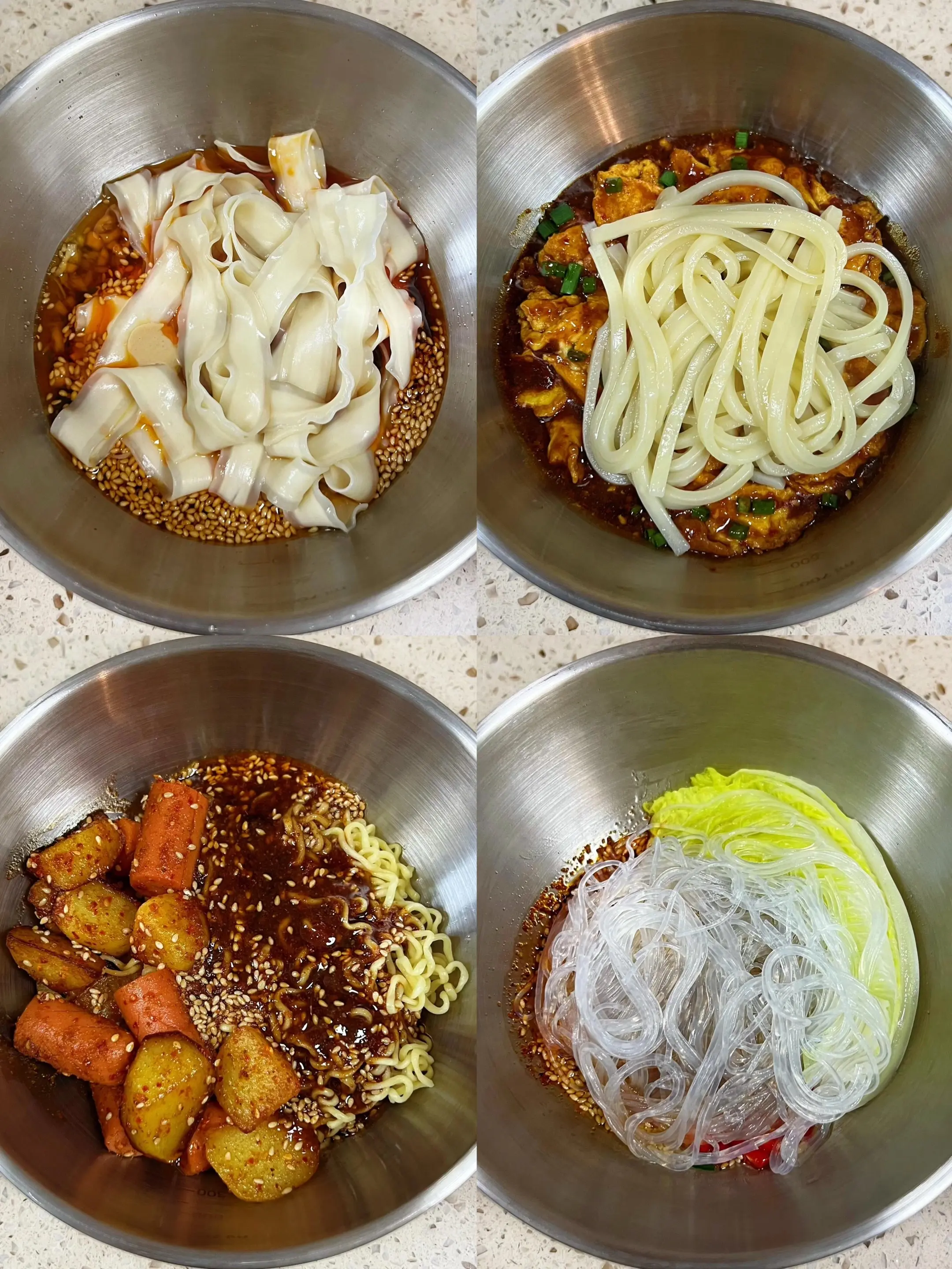 一个星期不重样的4种面条做法，最后一种好吃到转圈圈面条做法