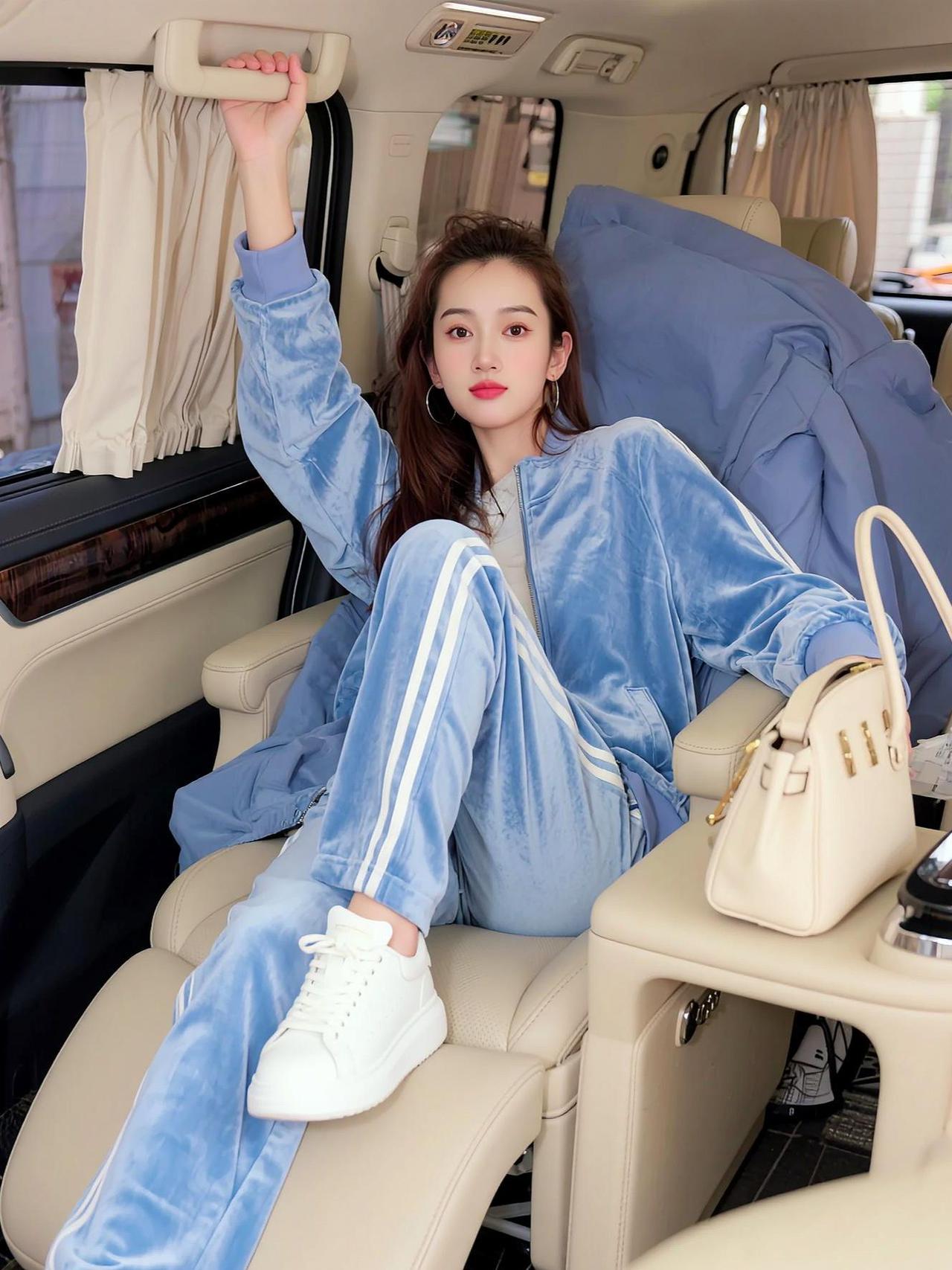 AI丝绒风生活照 抖音ai创作 抖音玩法合伙人计划