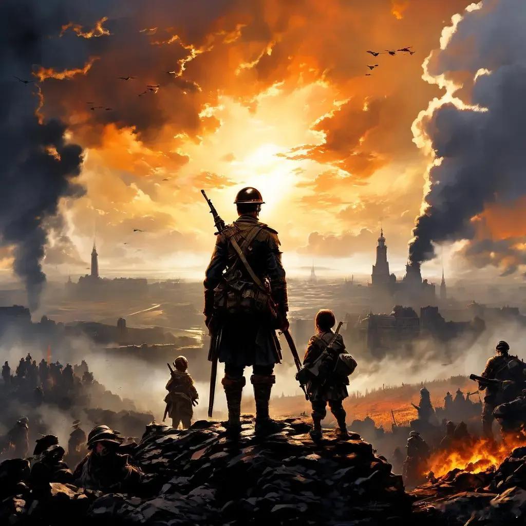 “一战定乾坤”，这是一句充满豪情壮志的话语，常被用来形容决定性的战役或关键时刻，