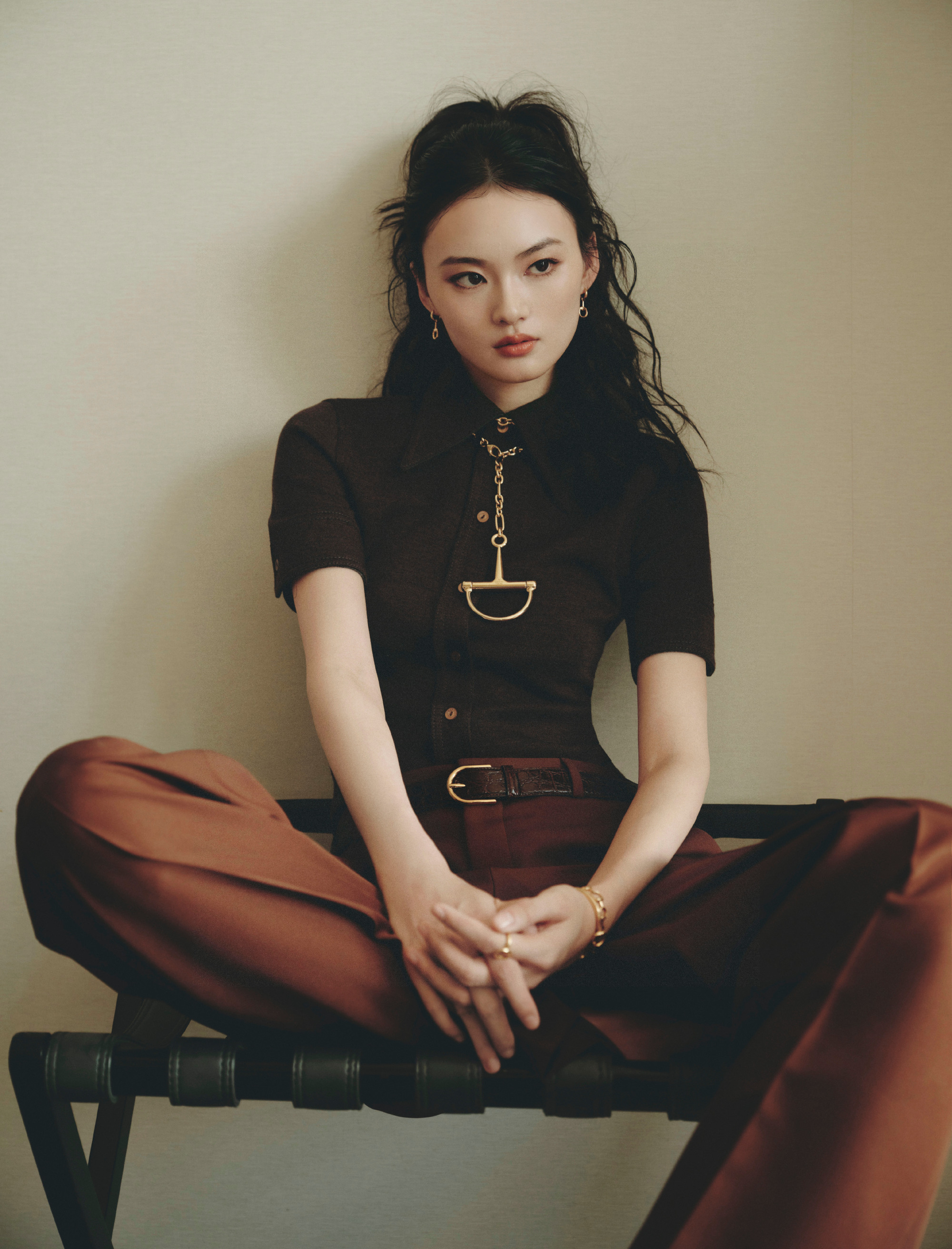 贺聪 坠入瑰丽梦境GUCCI 双G符号为钥，开启美学的沉浸诗篇 ​​​