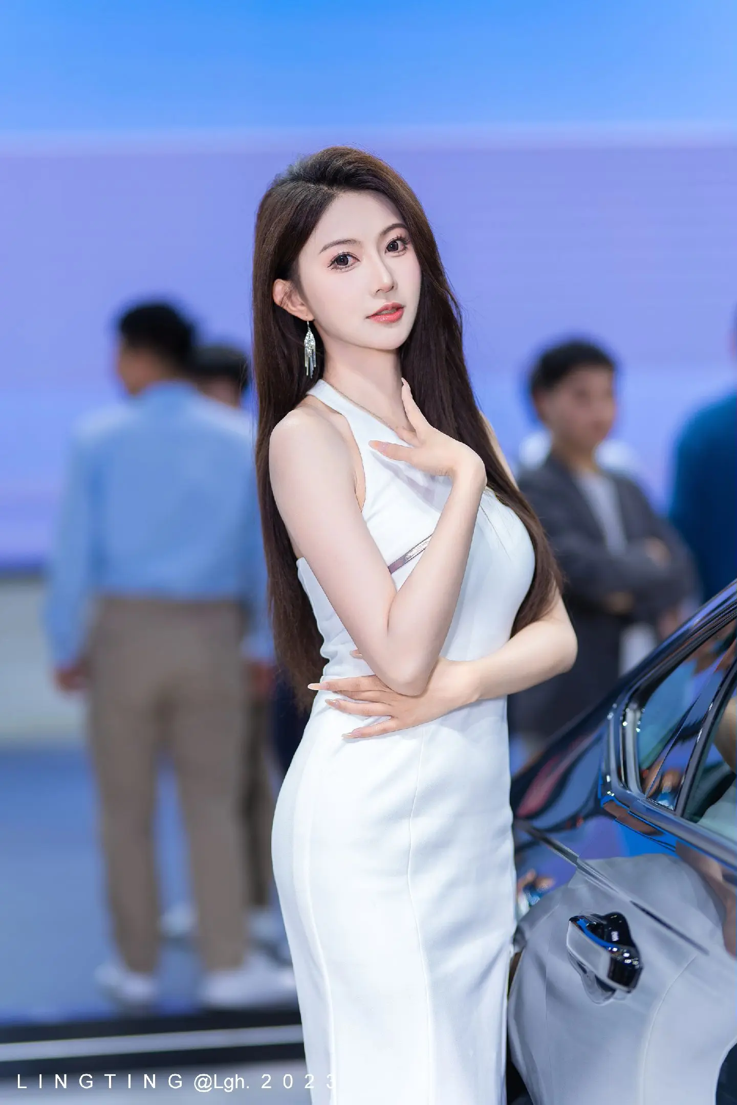 2023广州国际车展模特：小十七。